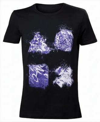 Produktbild von Playstation T-Shirt-S Graffiti Buttons,schwarz