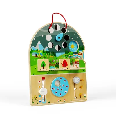Produktbild von BigJigs Holz Wettertafel pädagogisches Spielzeug für Kinder
