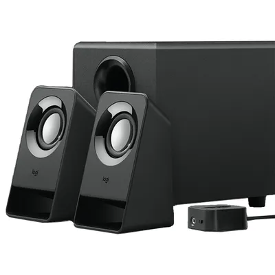 Obrázek produktu pro Logitech Z213, 2.1 kanály/kanálů, 7 W, PC/Laptop, Černá, 14 W, Kabel
