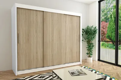 Obrázek produktu pro MINIO Šatní skříně TOKYO 250 cm Bílá / Sonoma