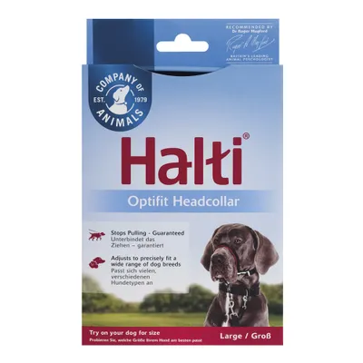 Immagine prodotto di Compagnia degli Animali Halti Optifit Portacapo Trasparente L Trasparente L