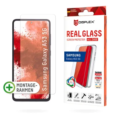Produktbild von DISPLEX Real Glass + Case Set Samsung Galaxy A53 5G