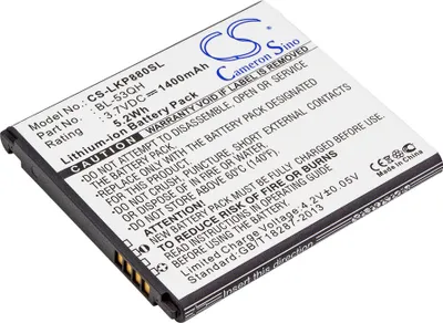 Obrázok produktu pre TECHTEK Batéria kompatibilná s [MetroPCS] 4G, LGMS870, MS870, pre [LG] Escape, F-160K, F-160L, F-160S, F160K, F160L, H420, L-02E, L20, LGMS870, MS8