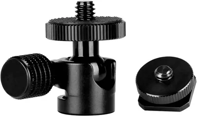 Productafbeelding van Mini BallHead & Hot Shoe Mount Adapter voor Camera en Video