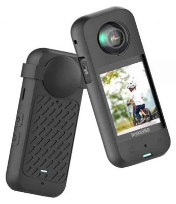 Productafbeelding van Insta360 X3 - Siliconen hoesje en lensbeschermer
