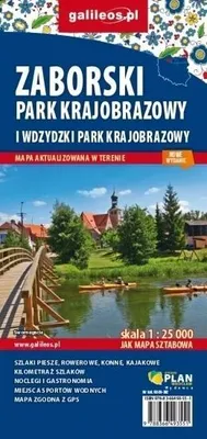 Imagen del producto de Tarjeta turística - Parque Zaborski, escala 1:25.000