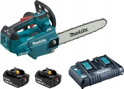 Zdjęcie produktu dla Makita Piła Łańcuchowa 2X18V Duc406Pt2B 40Cm 2X5,0Ah