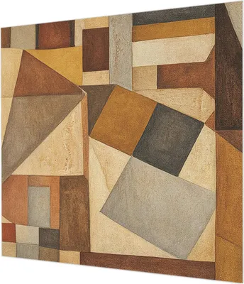 Zdjęcie produktu dla Tapeta ścienna – tapeta dekoracyjna do salonu – folia tapetowa do dekoracji ścian – 250 x 250 cm – abstrakcja geometryczna
