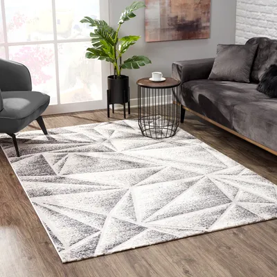 Produktbild von Teppich EVRA 7004 Grau 80x150 cm