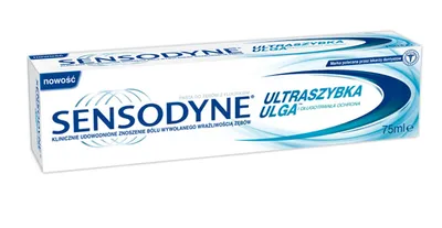 Obrázek produktu pro Sensodyne Ultraszybka Ulga Pasta do zębów z fluorkiem 75 ml