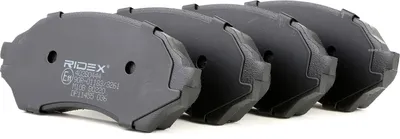 Produktbild von RIDEX 402B0444 Bremsbeläge Satz Vorne für MAZDA 323 F VI (BJ) FAMILIA VI (BJ)