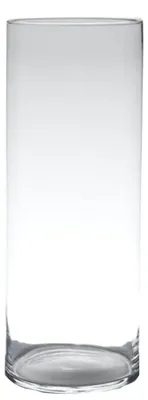 Produktbild von Hatchet Glasvase - Zylinder - Glas - transparent - 60 x 19 cm