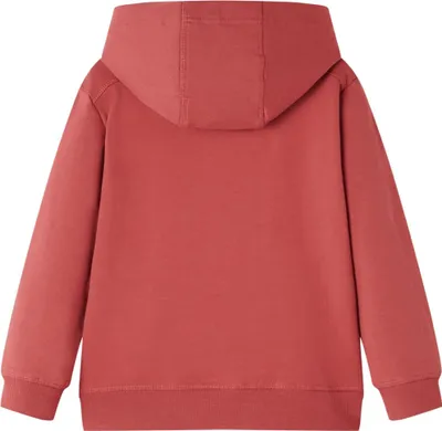 Immagine prodotto di vidaXL Maglia con cappuccio per bambini rosso scuro 104