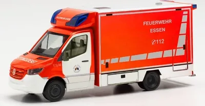 Produktbild von Herpa MB Sprinter 18 RTW Fahrtec Feuerwehr Essen 096737
