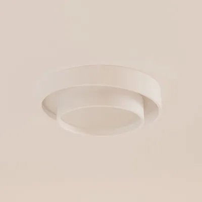 Produktbild von LUMIÈRE Design Deckenleuchte 'Aurelia' 35cm LED warmweiß Weiß