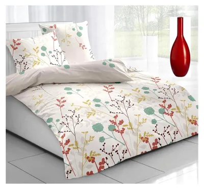 Produktbild von Dormisette Bettwäsche 135x200 Biber Bio aus Deutschland mit Reißverschluss