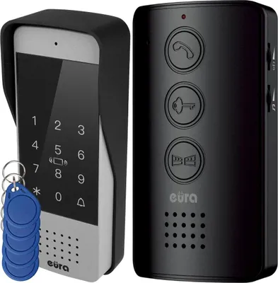 Zdjęcie produktu dla Door entry system EURA ADP-34A3 black
