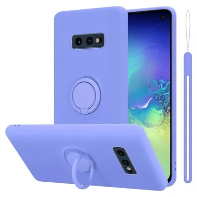 Image de Cadorabo Housse pour Samsung Galaxy S10e Housse de protection en violet Housse de téléphone portable TPU Etui Case Cover