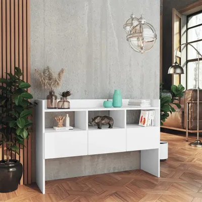 Produktbild von vidaXL Sideboard Weiß 105x30x70 cm Holzwerkstoff