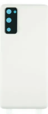 Produktbild von Gehäuse Rückseite für Samsung Galaxy S20 FE Backcover Akkudeckel hinten Kameraglas Abdeckung, Weiß