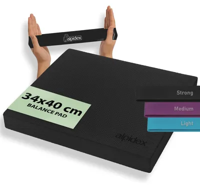Immagine prodotto di Tappetino di equilibrio per fisioterapia e yoga, colore: nero