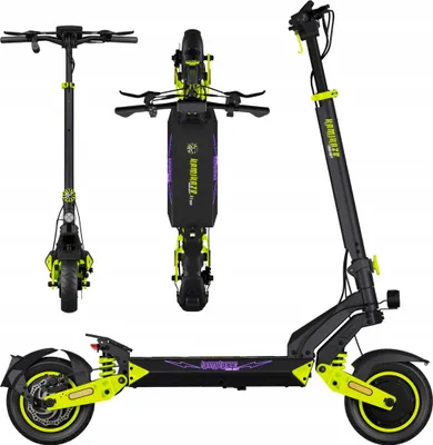 Image de Véhicule électrique Kamikaze K1 Max 2025 - 2x1000W, roues 11", 55 km/h