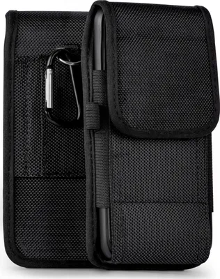 Produktbild von moex® Agility Case kompatibel mit Motorola Moto G6 - Handy Gürteltasche, Schwarz