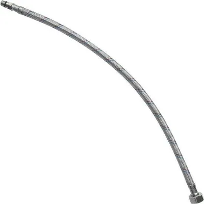 Produktbild von 500 mm Wasserhahn-Anschlussrohr für Badkammer oder Küche, M10, weiblich/männlich, 1/2" Befestigung
