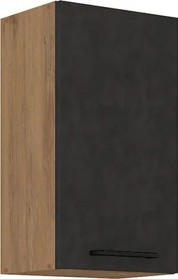 Produktbild von Vigo Hängeschrank 40 cm Eiche Lancelot Matera Grau Küchenzeile Küchenblock Küche