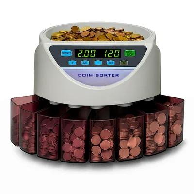 BEITZ BS-9001 Muenzzahler fuer Euro Muenzen automatisch zaehlen und sortieren