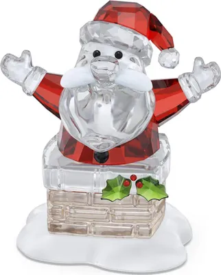 Produktbild von Swarovski Holiday Cheers Weihnachtsmann und Schornstein 5701507 Dekoration