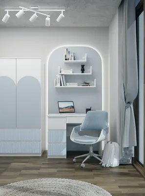 Produktbild von Schreibtisch Mijas Arteso Links Blau