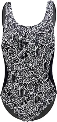 Produktbild von BECO the world of aquasports Badeanzug Paisley Perfection im monochromen Paisley-Look schwarz-weiss 48 C