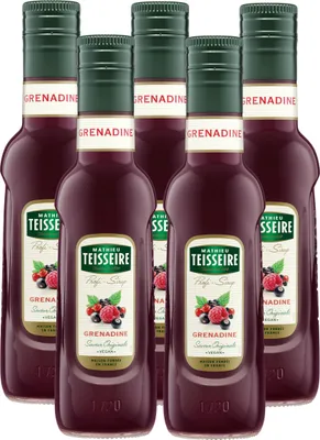 Produktbild von Mathieu Teisseire Getränke-Sirup Grenadine 0,25L (5er Pack)