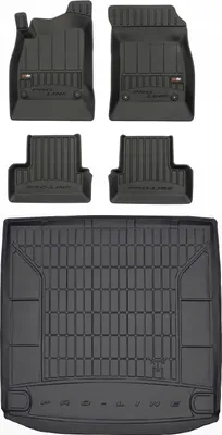 Immagine prodotto di Set di tappetini in gomma 3D e tappetini Chevrolet Cruze 1 Station wagon 2008-2016