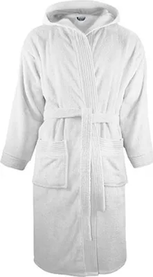 Produktbild von The One Towelling® T1-BH | Bathrobe Hooded - Bademantel - Farbe: White - Größe: S/M