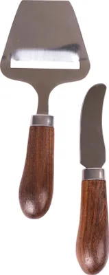 Produktbild von Käseschneider und Spreizmesser, Wengeholz/Edelstahl Astrid / Sagaform