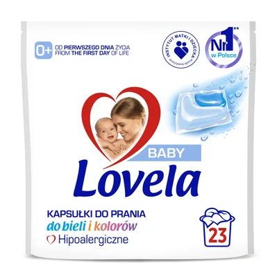 Produktbild von Lovela Baby Waschmittelkapseln, 23 Stück
