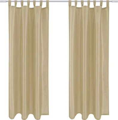 Obrázek produktu pro Záclona Alessia v balení 2 neprůhledných kusů s poutky, rozměry: 140x245cm, barva: světle šedá
