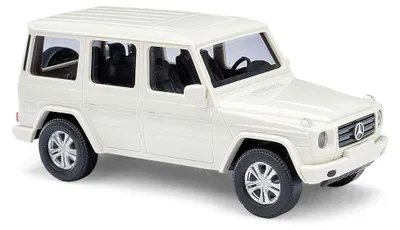 Produktbild von Busch 60205 - 1/87 / H0 Mercedes-Benz G-Klasse, weiß - Bausatz - Neu