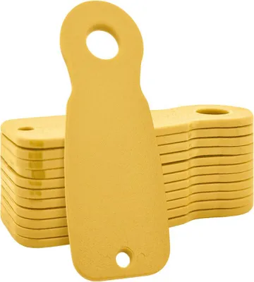 Produktbild von CombiCraft Einkaufswagenlöser Caddy Key, gelb - 50 Stück