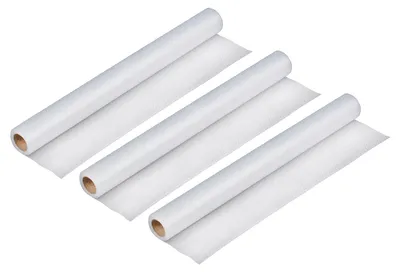 Produktbild von WENKO Anti-Rutsch-Matte Noppenmatte Transparent Küchen-Schubladeneinlage Geräuschdämpfend 3er Set EVA zuschneidbar Kunststoff 150x50 cm Transparent
