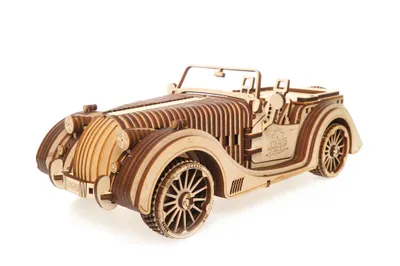 Produktbild von UGEARS 3D-Puzzle Roadster VM-01, 437 Teile