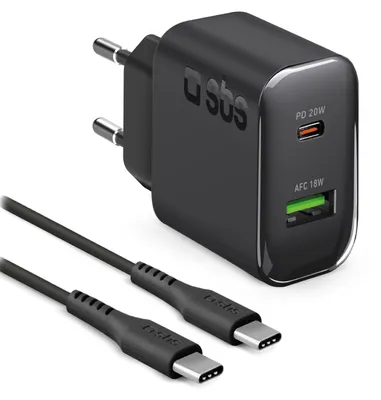 Immagine prodotto di SBS Wall Charger Kit 20W, Adatto Per Macbook Neo