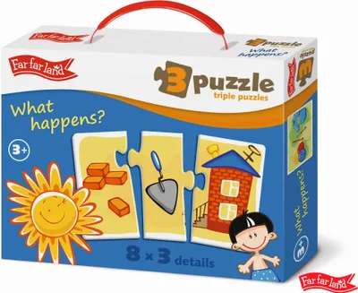 Produktbild von Far Far Land Puzzle-Aktivitäten für drei Personen 8 Bilder