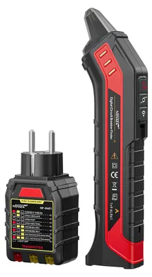 Productafbeelding van Zimilo Digitale kabelzoeker en stroomonderbrekerzoeker: Stopcontacttester met NCV-spanningsdetector, instelbare gevoeligheid en LED-indicator