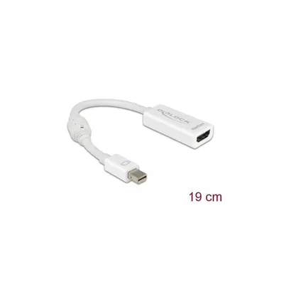 Productafbeelding van Delock 65128 DELOCK Displayport Adapter mini DP -> HDMI St/Bu weiß
