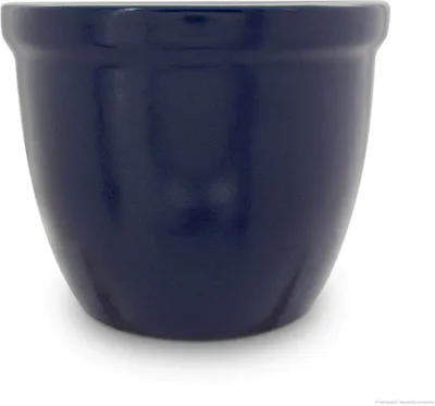 Produktbild von KERAZO Keramik Blumentopf Pflanzkübel Venus 36x26 cm frostfest, robust, standfest, Farbe: BLAU