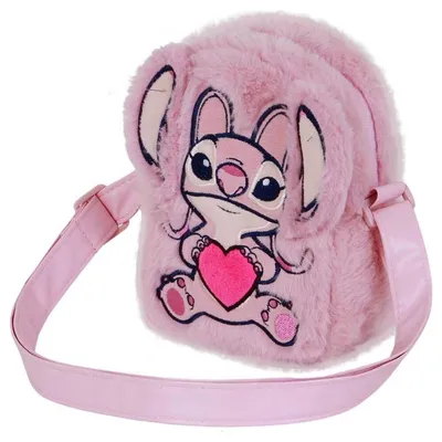 Obrázok produktu pre Plyšová taška s motívom Disney Stitch a anjelika