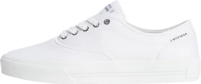 Produktbild von Tommy Hilfiger 8721386413315, Männlich, Erwachsener, Modische Sneakers, Weiß, Schnürverschluss, Rundzeh